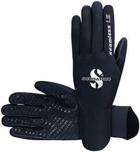 Scubapro Seamless Dive Glove, 1.5mm, Black, XS