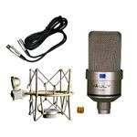 VAULT CCM-265 Condenser Cardioid Microphone with Shock Mount and XLR Cable