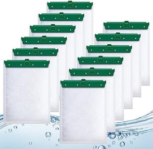 Kucbraly Aquarium Filter Cartridge Compatible with Whisper Bio-Bag Power Filters, 12 Pack Medium Filter Cartridges for Whisper Repto Filter