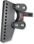 GEN-Y GH-1203 The BOSS Torsion-Flex Weight Distribution Adapter 9.5" Drop for 2" Receiver - 16,000 LB Towing Capacity - 1,700 LB Tongue Weight