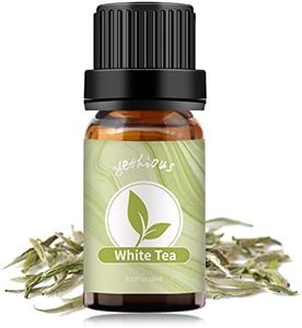 yethious White Tea Essential Oil for Diffuser 10ML White Tea Essential Oils Organic Gift 10ML White Tea Aromatherapy Oil White Tea Fragrance Oil for Soap, Candle Making (White Tea - 10ML)