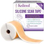 Silicone Scar Sheets(1.6'' x 60''Roll-1.5M) - Soft Silicone Gel Scar Tape Painless Silicone Tape Roll - Reusable, Medical Grade Silicone Scar Removal Strips for C-Sectio (1.6'' x 60''Roll)