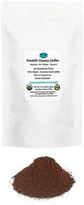PureLife Enema Coffee- 1 Lb - Organic Gerson Specific - Ground - Mold & Fungus Free - Air Roasted Medium / Shipped Fresh- American Owned and Operated Since 2012