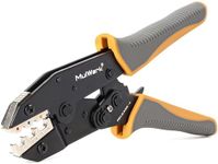 Mulwark Wire Crimping Tool – Professional Crimping Pliers, Ratcheting Wire Crimper for Heat Shrink Connectors, Electrical Terminals, Automotive Wiring, Wire Crimper Tool For DIY