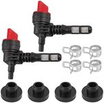 Carbbia 2 Pack 90 Degree Fuel Gas S