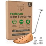 HOUNDSBAY Boxer Heavy-Duty Professional Boot Stretcher | Loosen Hiking Boots & Work Boots (Men’s Small / 6-8.5)