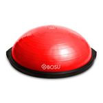 BOSU 26 Inch Pro Balance Trainer Ball Exercise Fitness Gym Equipment for Yoga, Sports, Personal Trainer, and Physical Therapy, Red, Black