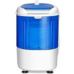 TANGZON 2-in-1 Portable Washing Machine, Single Tub Mini Washer and Spin Dryer with Timing Function, Compact Laundry Machine for Camping, Dorms, Apartments and College Rooms