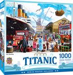 Masterpieces 1000 Piece Jigsaw Puzzle for Adults, Family, Or Kids - Titanic Boarding - 19.25"x26.75"