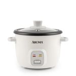 Aroma Housewares 4-Cups (Cooked) / 1Qt. Rice & Grain Cooker (ARC-302NG), White