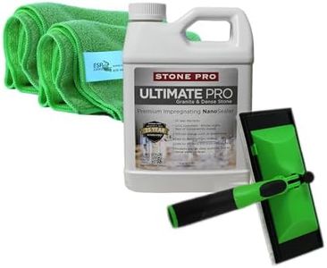 StonePro – Ultimate Pro Sealer (for Sealing Granite, Slate, Quartzite & Dense Stone) (1 Quart – 32 Fl Oz) (All in ONE Bundle)