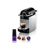 Nespresso EN124SCA Pixie Espresso Machine by De'Longhi, Aluminum