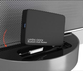 LAYEN i-Dock 4.1 Bluetooth Dongle Adapter/Stereo Music Receiver. AptX, Dual Pair - The Smart Choice! Latest Model.