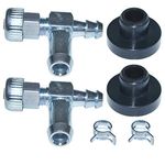 AUMEL 951-0171 751-0171 Fuel Gas Tank Bushing Grommet Shut Off Valve Kit for Honda GX240 Generator 3000 5000 6250 Lawn Mower Watts Craftsman Coleman Powermate Maxa Generac.