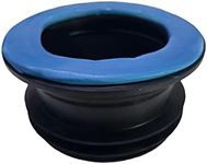 vipolish Black Better Than Wax Toilet Seal Ring Thicken Wax-Free Bowl Gasket Flange Rubber Rings for Isolating Odor Leak Proof (FBA-SN42896B)