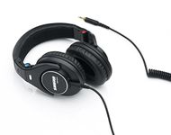 Shure SRH840-E Professional Closed-Back Studio and Hi-Fi Headphones, Preciesly Tailored Frequency Response for Rich Bass, Clear Mid-Range and Extended Highs, Detachable Cable, Collapsible, Black