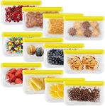 12 Pack Reusable Snack Bags, Reusab