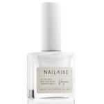 NAILKIND White Nail Polish - Glazed Donut - Classic White Nail Varnish - Vegan Nail Lacquer - Peta Certified + Cruelty Free - Quick Drying Long Lasting - Chip Resistant Manicure - 8ml