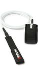 Northcore Surfing and Watersports Accessories - 6mm Surfboard Leash/Strap 6FT - WHITE