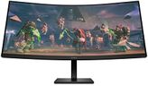 HP OMEN 34c Curved Gaming Monitor | 4'' WQHD VA 165hz | Gaming Console Compatible | 2x HDMI 2.0 | 1x DisplayPort 1.4 | AMD FreeSync Premium | Dual Speakers | Tilt & height adjustments | VESA Mountable