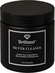 Brilliant 8 Oz Silver Jewelry Cleaner with Cleaning Basket