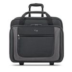 SOLO Solo Bryant 17.3 Inch Rolling Laptop Case, Black/Grey, Amazon Exclusive