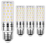 SAUGLAE Led Corn Bulbs 15W, 120W Incandescent Bulbs Equivalent, 3000K Warm White, 1700Lm, E27 Large Edison Screw LED Light Bulbs, Non-Dimmable, Pack of 4