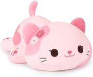 Onsoyours Original Sakura Cat Plush Cute 13 inch Kitten Stuffed Animal Soft Pillow Pink Kawaii Kitty Plush Toy Gift for Kids(Sakura Cat, 13")