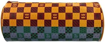 HARRY POTTER Zip Up Pencil Case Featuring Hogwarts Crest - Official Merchandise