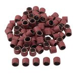 100 PCs Sanding Bands 120 Grit Drums Sleeves for DREMEL Rotary Tools 12CM