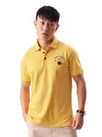 The Souled Store Minions: Just Perfect Mens & Boys Regular Fit Collared Neck Half Sleeve Yellow Cotton Polos