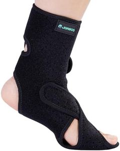 JOMECA Drop Foot Brace with Arch Support, Adjustable AFO Foot Orthosis Brace for Walking, Relieve the Instability of Lower Limbs by MS, TBI, Stroke, Cerebral Palsy, Fracture (Left, X-Large)