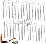 LAJA IMPORTS 45 Instruments Basic Dental Set Mirror Explorer College PLIER Economy Grade New