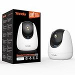 Tenda Indoor Wireless 2K Security Camera for Home, Baby Monitor Pet Camera WiFi 6, One-Touch Calling, Human/Pet/Baby Crying Detection, Night Vision, Plug-in WiFi Camera for Dog/Cat/Kids/Elder(CP3 Pro)