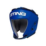 STING AIBA Competition MMA/Boxing Headguard – Blue, XL