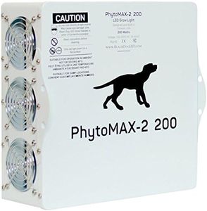 Black Dog LED PhytoMAX-2 200 | LED Grow Lights | High Yield Full Spectrum Indoor Grow Light with Bonus Quick Start Guide
