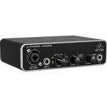 Behringer UMC22 Audiophile 2x2, 48 kHz USB Audio Interface with Midas Mic Preamplifier for Recording Microphones and Instruments