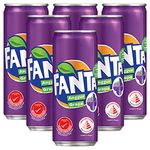 Fanta Grape Flavoured Drink, 6 X 320 ml