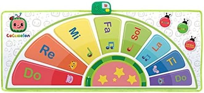 CoComelon Musical Piano Mat, 48” - Plays Clips of Songs from The Popular Children’s Show - Toys for Kids, Toddlers, and Preschoolers