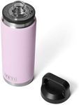 YETI Rambler 26 oz Bottle, Vacuum Insulated, Leakproof, Stainless Steel with Chug Cap, Cherry Blossom