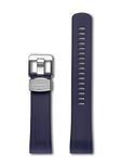 CRAFTER BLUE CB08 Curved End Watch Band Rubber Strap Replacement for Seiko Turtle Prospex Automatic Dive Watch SRP773, SRP775, SRP777, SRP779, SBDY013, SBDY015, SBDY017, SBDY021, SBDY027 etc - Blue