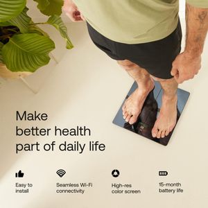 Withings Body Smart Digital Wi-Fi Scale – Weight & BMI Monitor