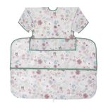 Bumkins Tray Mate Highchair Bib with Sleeves, Full Coverage, Waterproof Fabric, Fits Babies and Toddlers 6 Months+