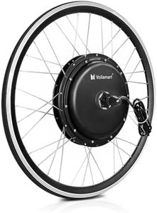 Voilamart 1000W Electric Bike Conversion Kit - 24" Rear Brushless Gearless Hub Motor for 20"/24"/26"/28" Wheels, Suitable for 1.95 Tyre