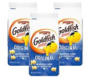 Pepperidge Farms Goldfish Saltine Baked Snack Crackers 187g | Pack of 3