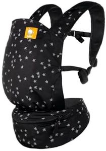 Tula Lite Baby Carrier with Pouch and Storage, Lightweight Compact Ergonomic Travel Carrier, Ultra Lightweight