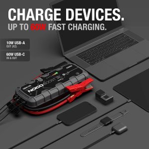 NOCO Boost X GB155 Portable Jump Starter – 4250A Lithium Battery Pack