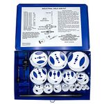 Disston E0212171 Boxed Blu-Mol Xtreme Bi-Metal Hole Saw Industrial Kits, 20-Piece