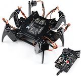 Freenove Hexapod Robot Kit with Remote (Compatible with Arduino IDE), App Remote Control, Walking Crawling Twisting Servo STEM Project