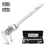 Kynup Digital Calipers, 200mm/8 Inch Electronic Calipers Measuring Tool with Stainless Steel, Precision Digital Tool Vernier Micrometer Measuring Tools with Mm/Inch Conversion